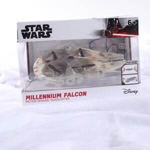 Star Wars Millennium Falcon Motion‑Sensing Quadcopter Drone – New in Box